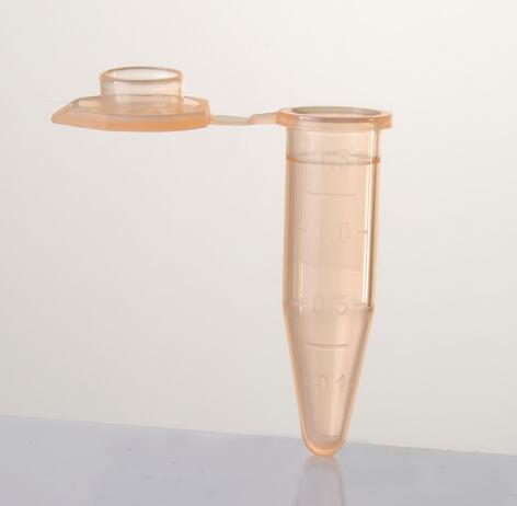 1.5ml微量离心管，橙色，超清晰，带刻度（KG221O）